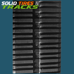 450x86x42 Multi-Bar Rubber Track
