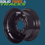 10x16.5 Skid Steer Wheels/Rims 16.5x8.25 - Glossy Black